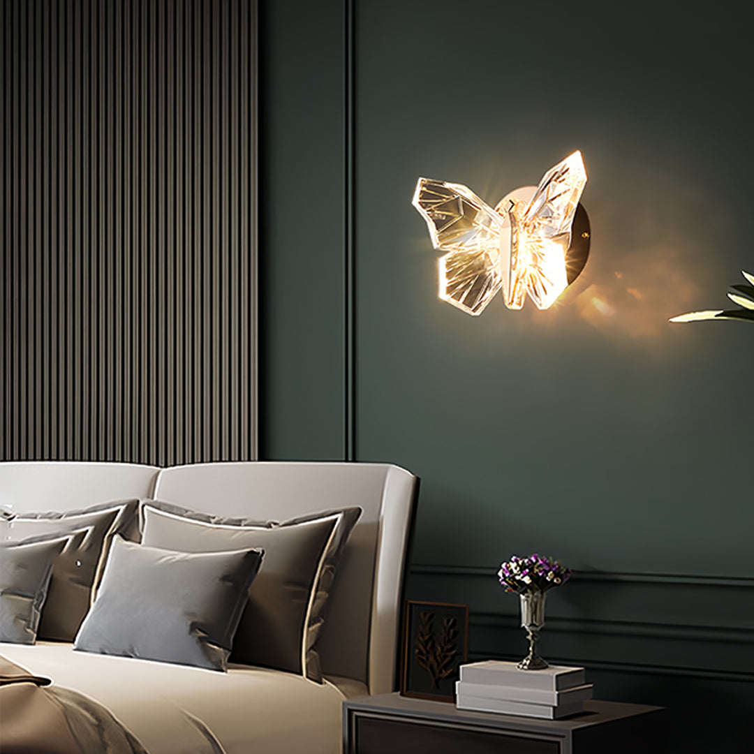 CHARLESTON BUTTERFLY SILHOUETTE WALL SCONCE