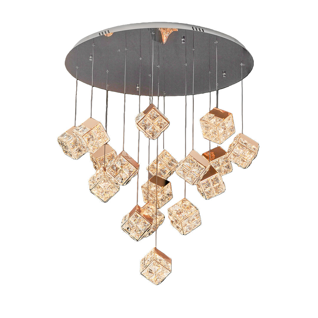 WINTHORPE CRYSTAL PUZZLE CEILING LANTERN