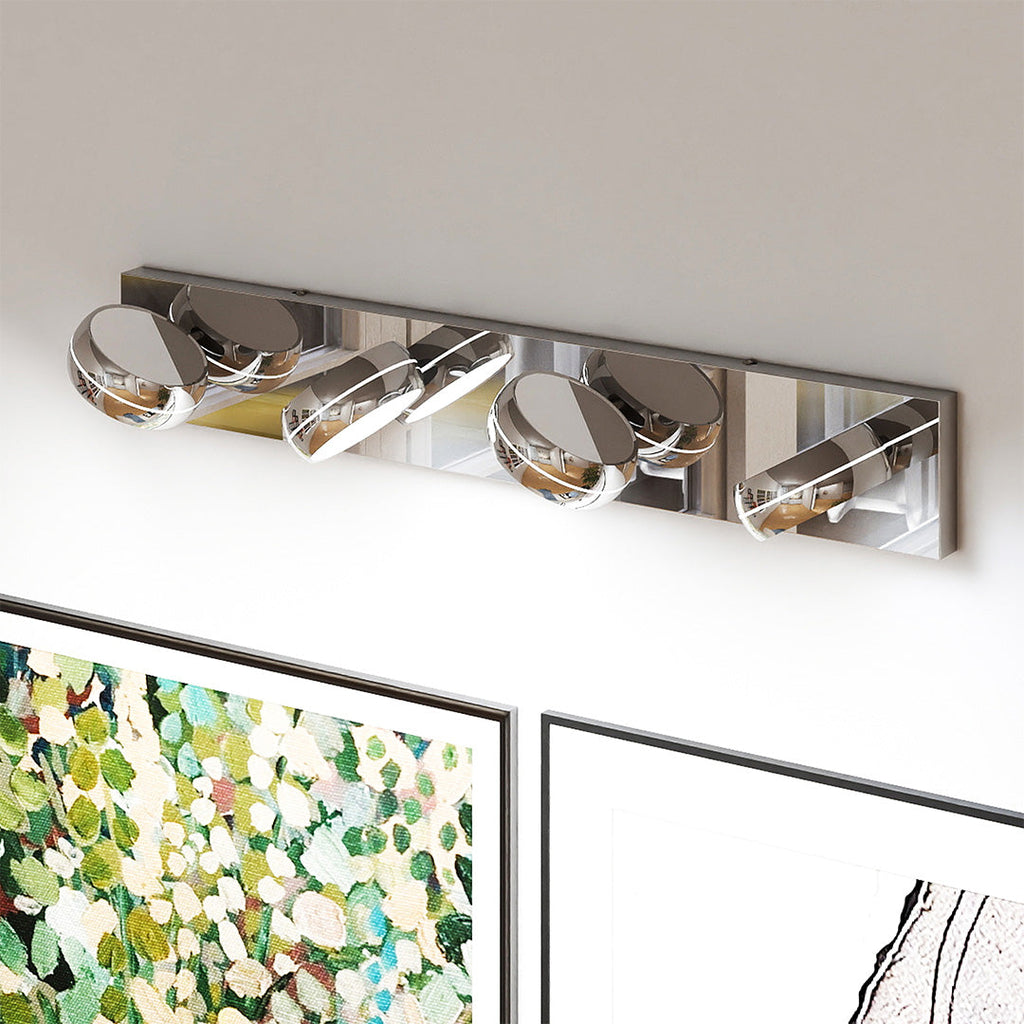 WINDSOR ALUMINUM REFLECTIVE VANITY ILLUMINATOR