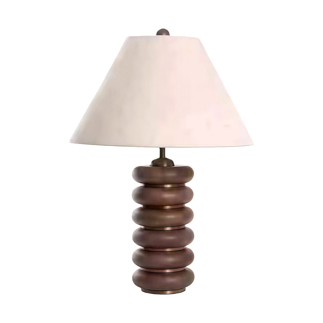 CHARLESTON TWEED SHADE TABLE LANTERN