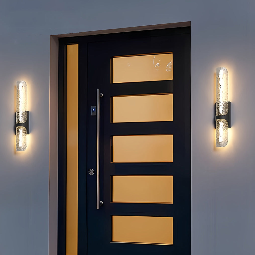 RAVENHURST BLACK OUTDOOR LED WALL APLIQUE, WEATHER-RESISTANT LIGHTING