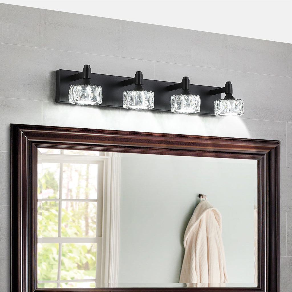 BRIDGEMAN CRYSTAL GLOBE VANITY LANTERN