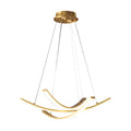 ALDERSON CURVED COPPER RADIANCE PENDANT LIGHT