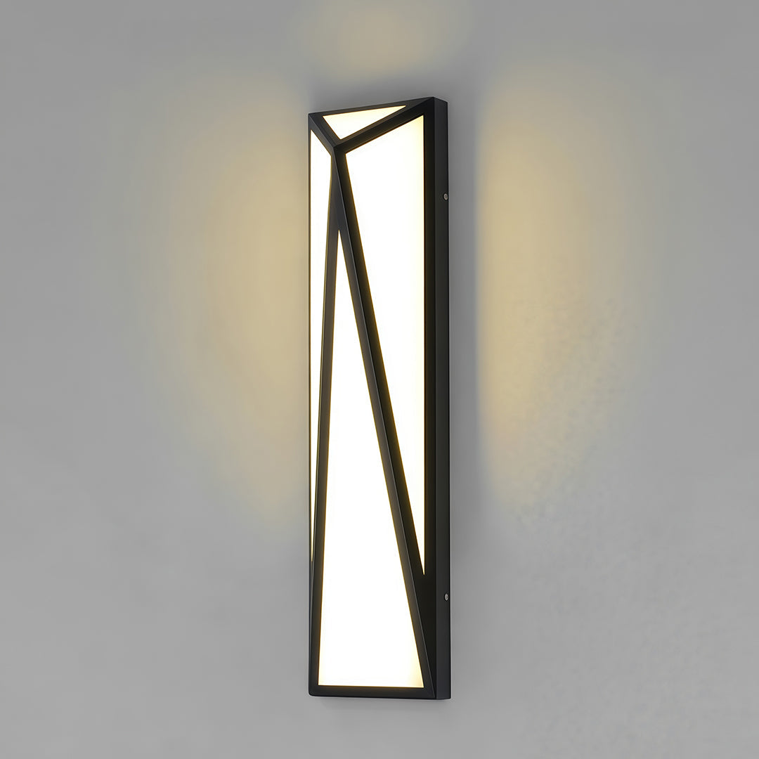 BLACKWATER MODERN METAL OUTDOOR WALL SCONCE