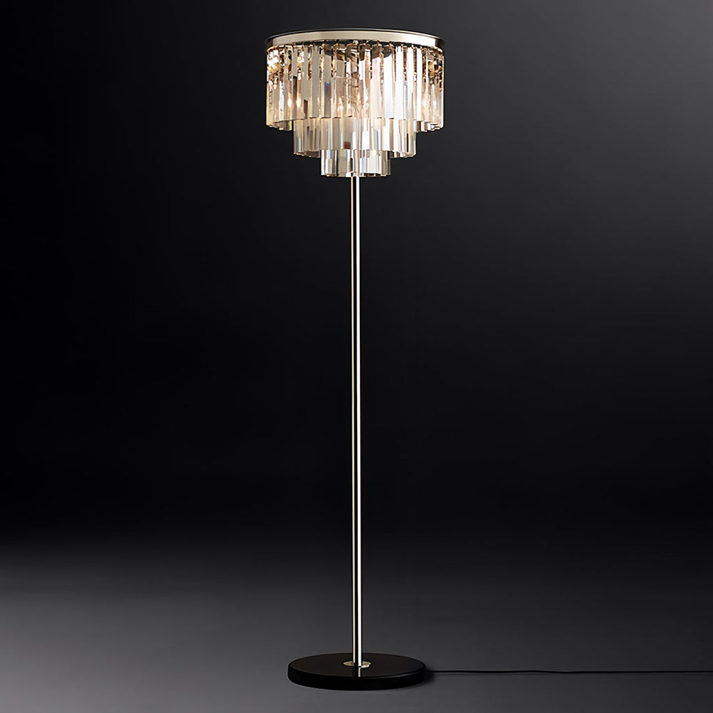 WINCHESTER CRYSTAL TOWER FLOOR LAMP