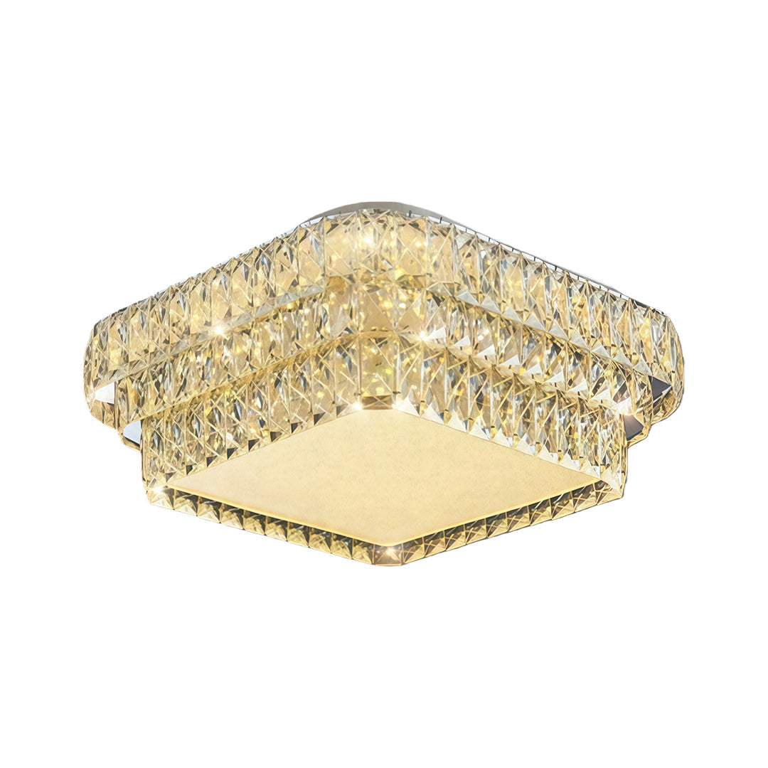 WINTHROP CRYSTAL EMBEDDED LED CEILING LANTERN