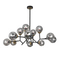 WINTERBOURNE ORB LUMINAIRE, NORDIC INSPIRED GLASS CHANDELIER