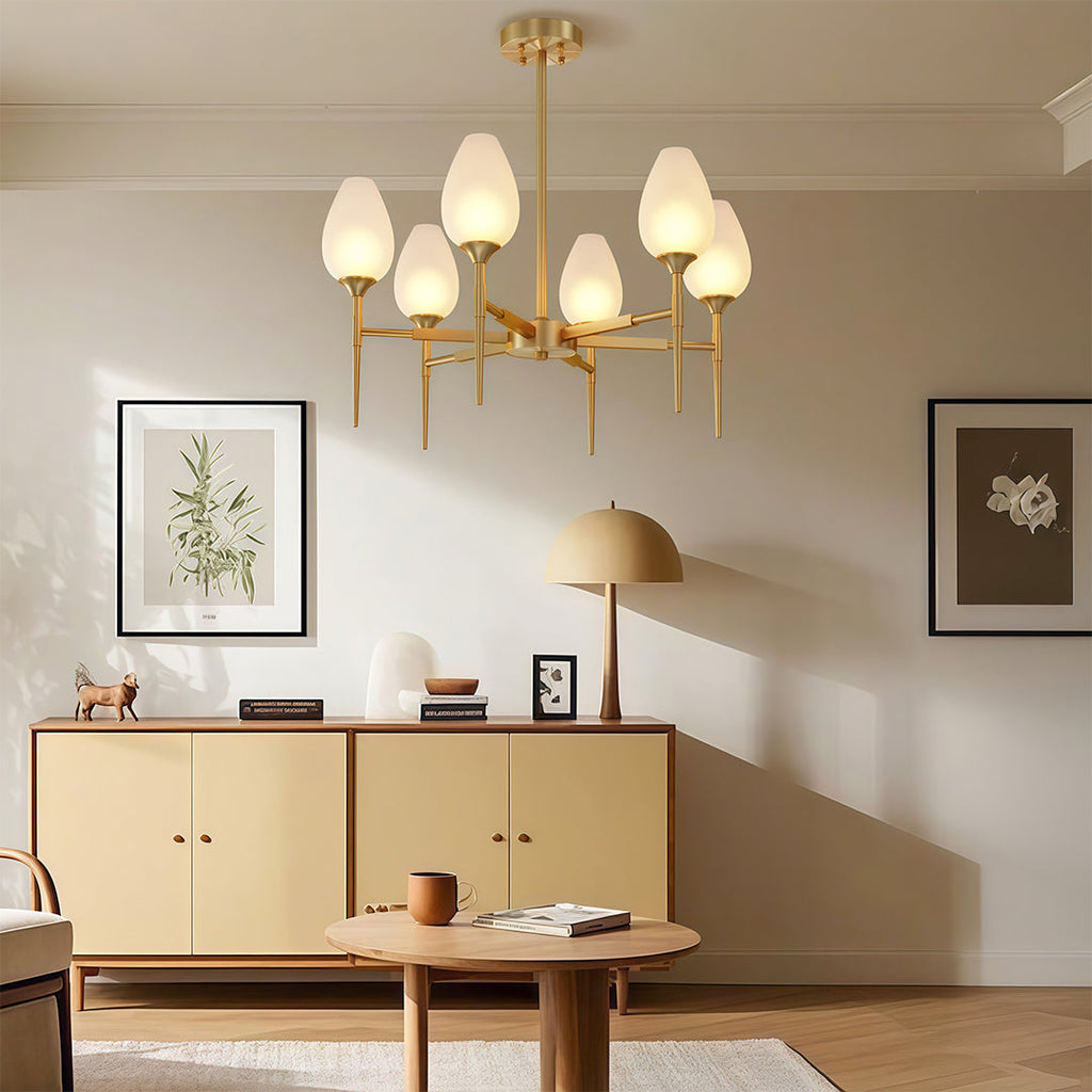 WINDSOR GLASS SPHERE CHANDELIER