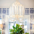 WHITBY WOODEN STICK CEILING LANTERN
