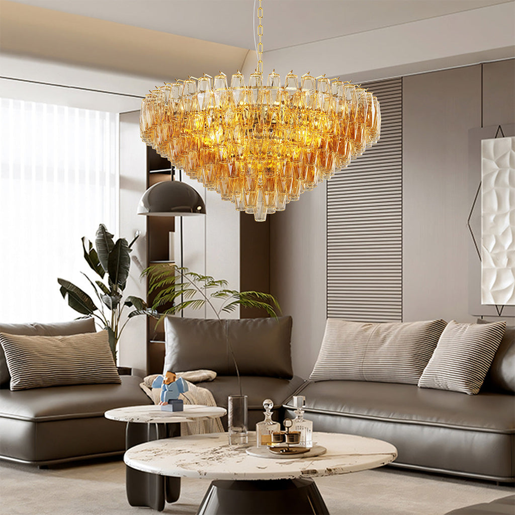 WINDSOR GLASS MULTI-ARM CEILING LANTERN