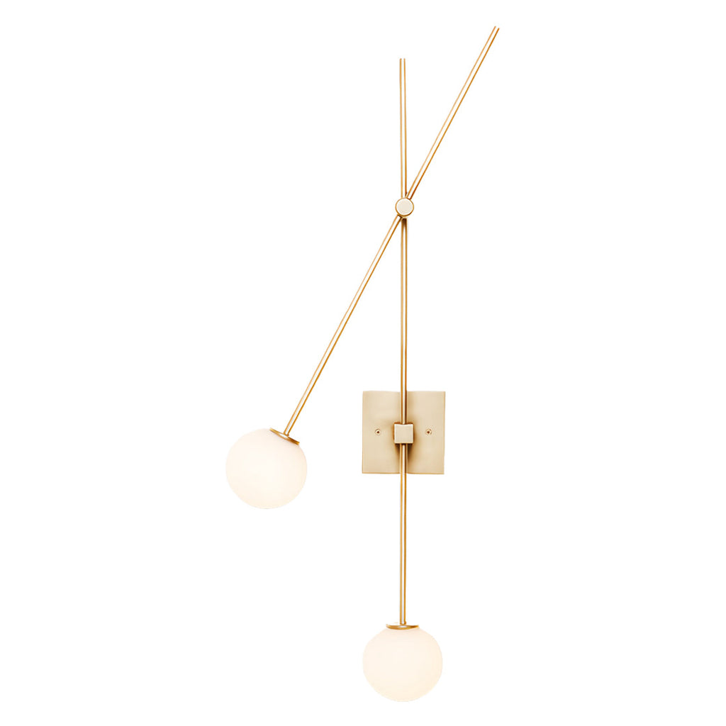 WINTHROP TWIN-BULB LINEAR WALL SCONCE