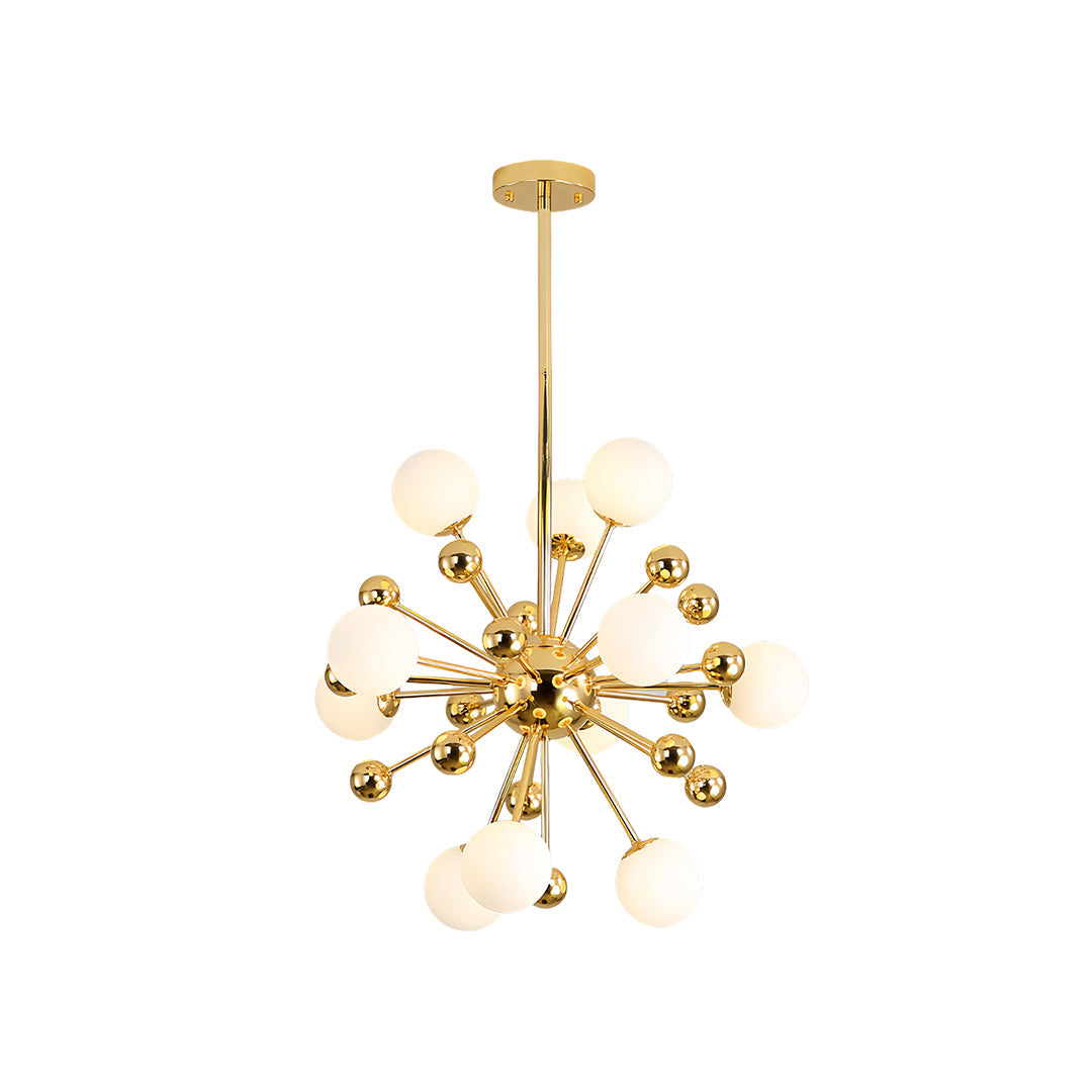 ASTRID AURORA TWELVE-BULB SPUTNIK CEILING LAMP