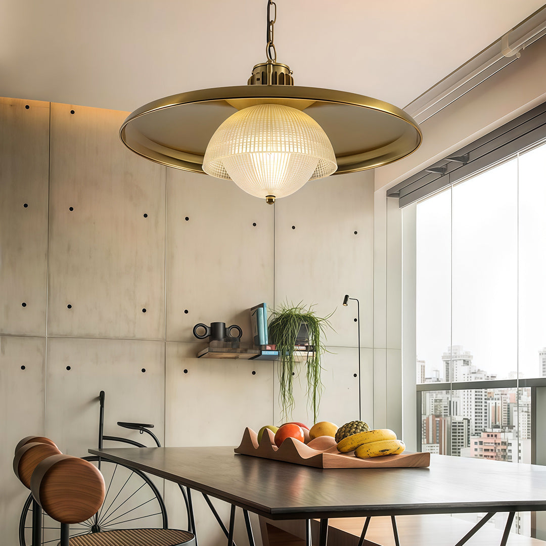 BRAMLEY COPPER TONE ADJUSTABLE CEILING LANTERN