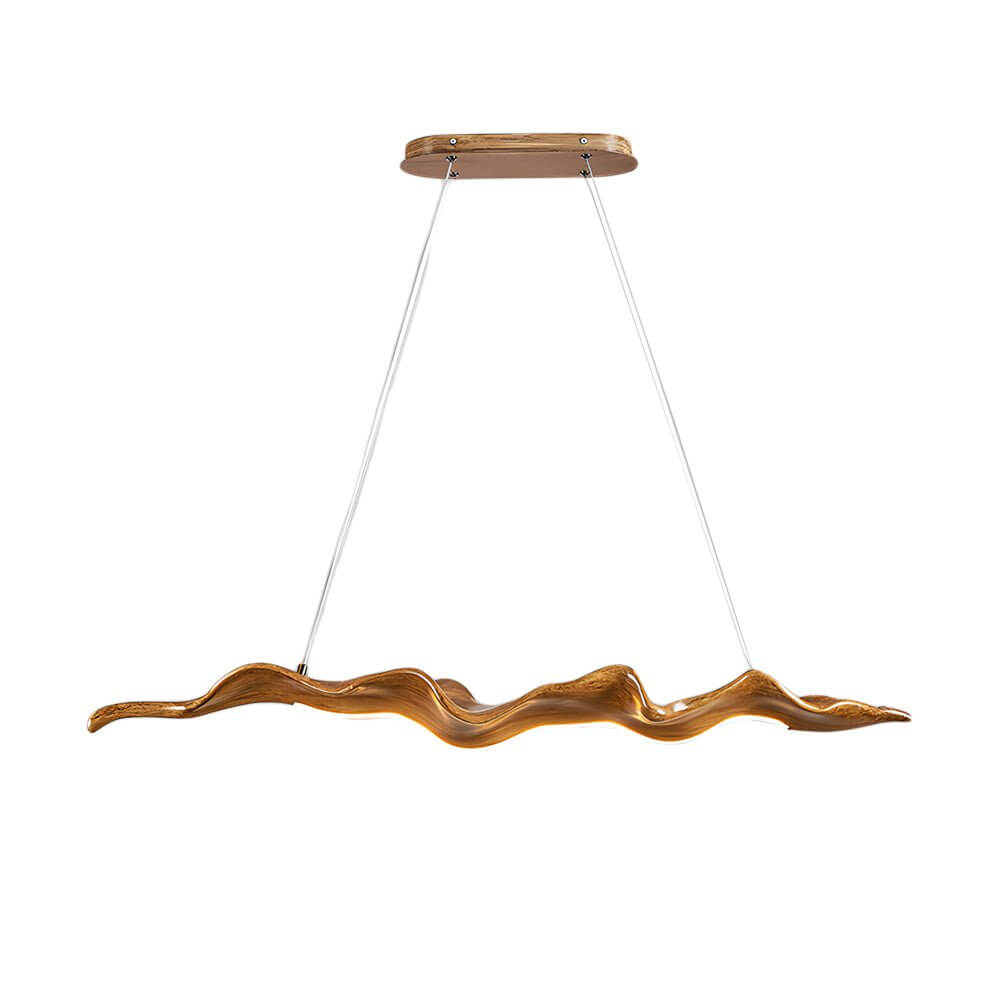 YAMAGUCHI WOODLAND WAVE LED HANGING LANTERN