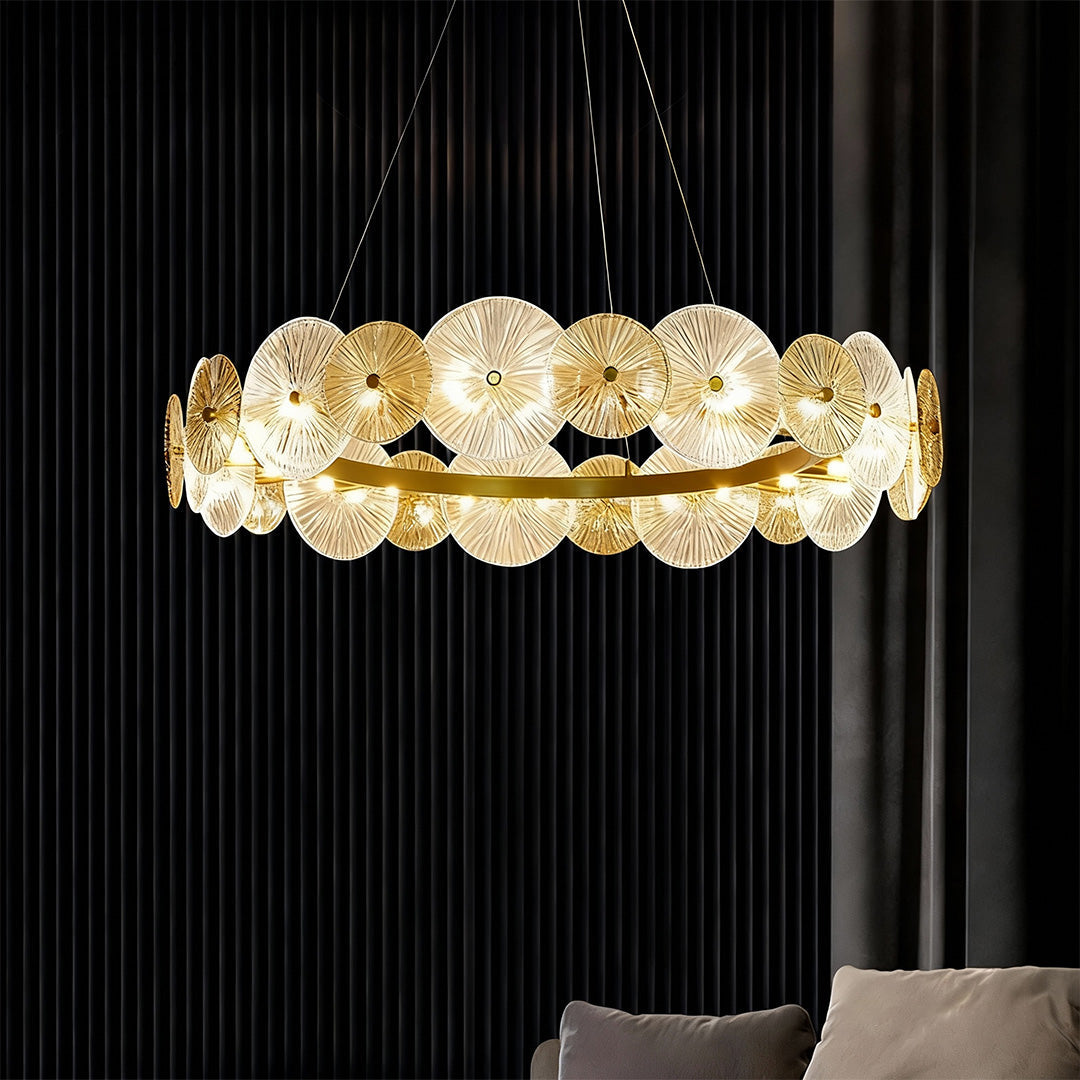 WINTHROP CRYSTAL SPHERE CEILING LANTERN