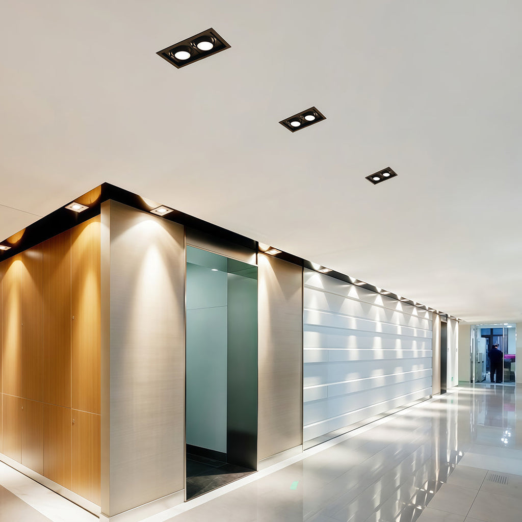 WINTHROP LED INSET ILLUMINATOR WITH ANTI-GLARE TECHNOLOGY"  
2. "KENSINGTON SHADOW-FREE RECESSED LIGHTING MODULE"  
3. "FELSTEAD LUMINAIRE: DISCREET INDOOR SPOTLIGHT"  
4. "BARNETT CEILING COVE LIGHT WITH GLARE REDUCTION"  
5. "HARTWELL ILLUMINATION: SLEE