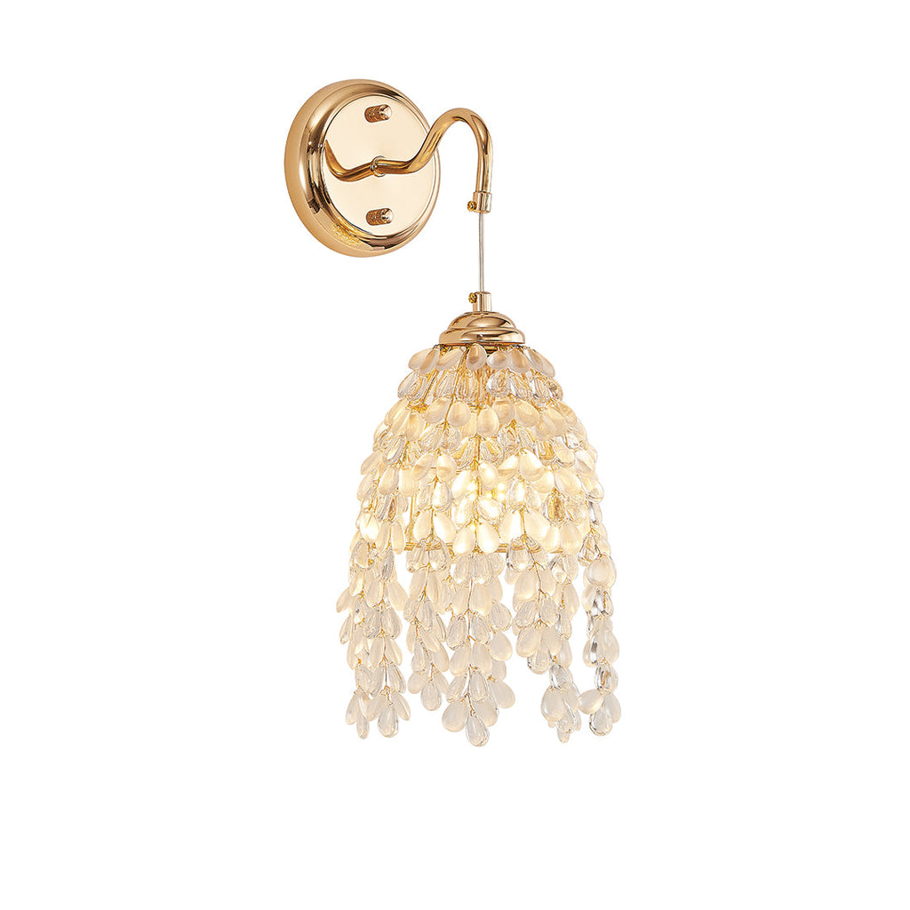 WINDSOR CRYSTAL FLARE WALL LANTERN
