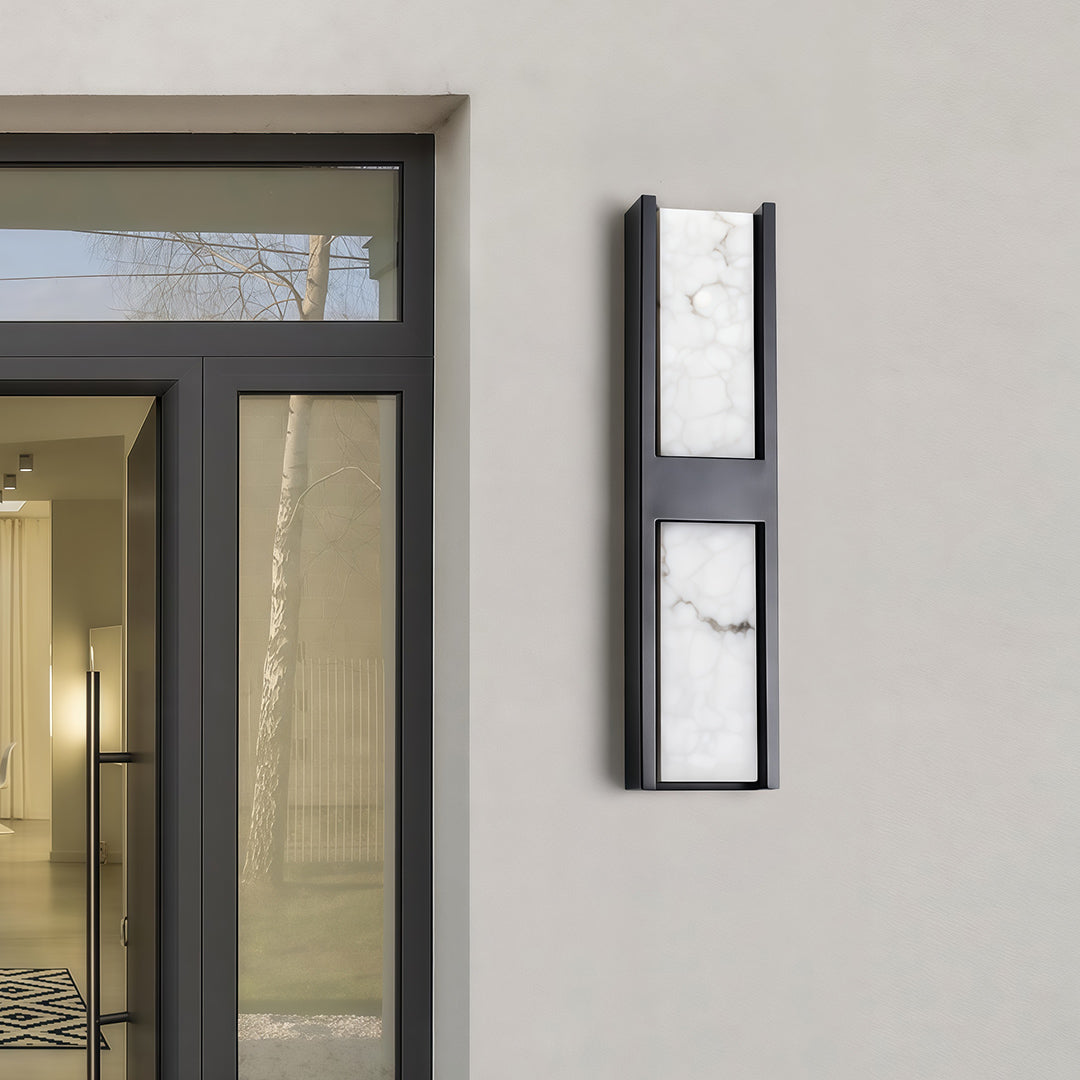 WINTHROP AQUA SQUARE LED WALL SCONCE