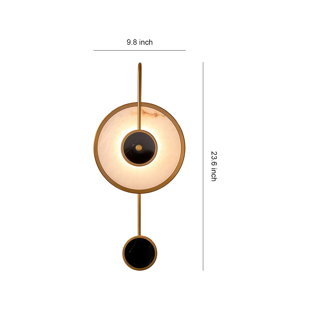 WINDSOR MARBLE INSET LED WALL LANTERN