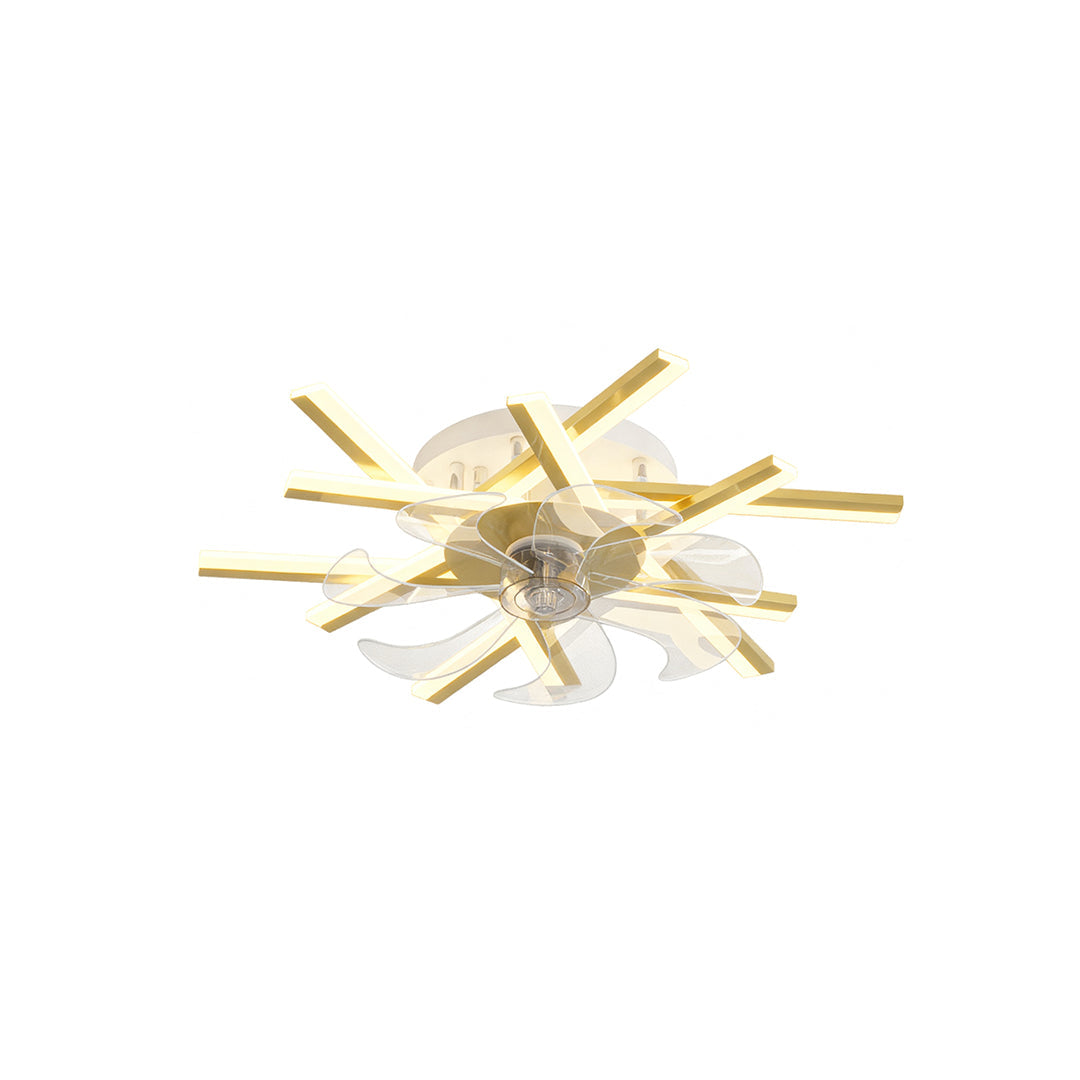 WINTHROP IRON SUSPENDED LIGHTING FAN