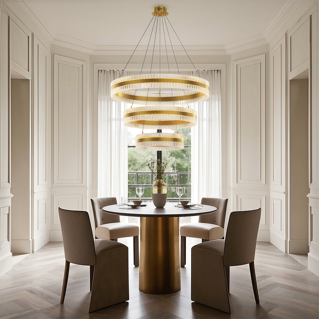 WINTHORPE CIRCULAR LUMINAIRE, MODERN MINIMALIST CEILING LIGHT