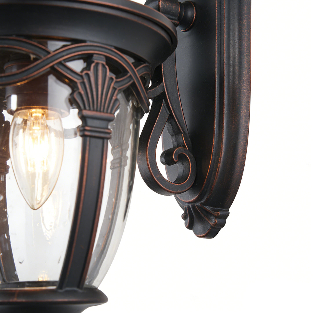 BLACKWATER ALUMINUM OUTDOOR WALL LANTERN