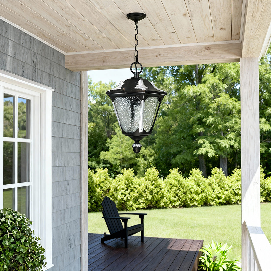 WINDSOR GLASS HANGING LANTERN LIGHT