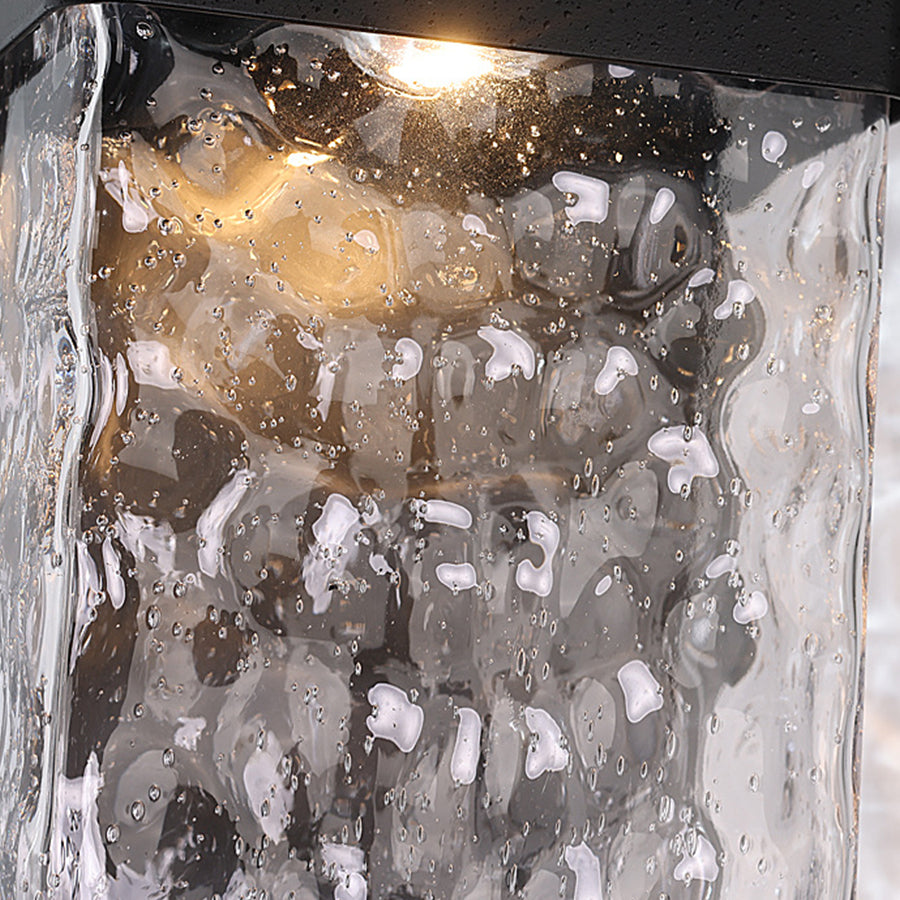 WINDSOR ALUMINUM RECTANGULAR OUTDOOR LIGHTING FIXTURE, WEATHER-RESISTANT