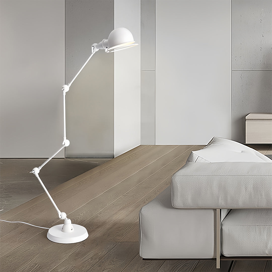 FENWICK INDUSTRIAL READING LAMP WITH ADJUSTABLE ARM
