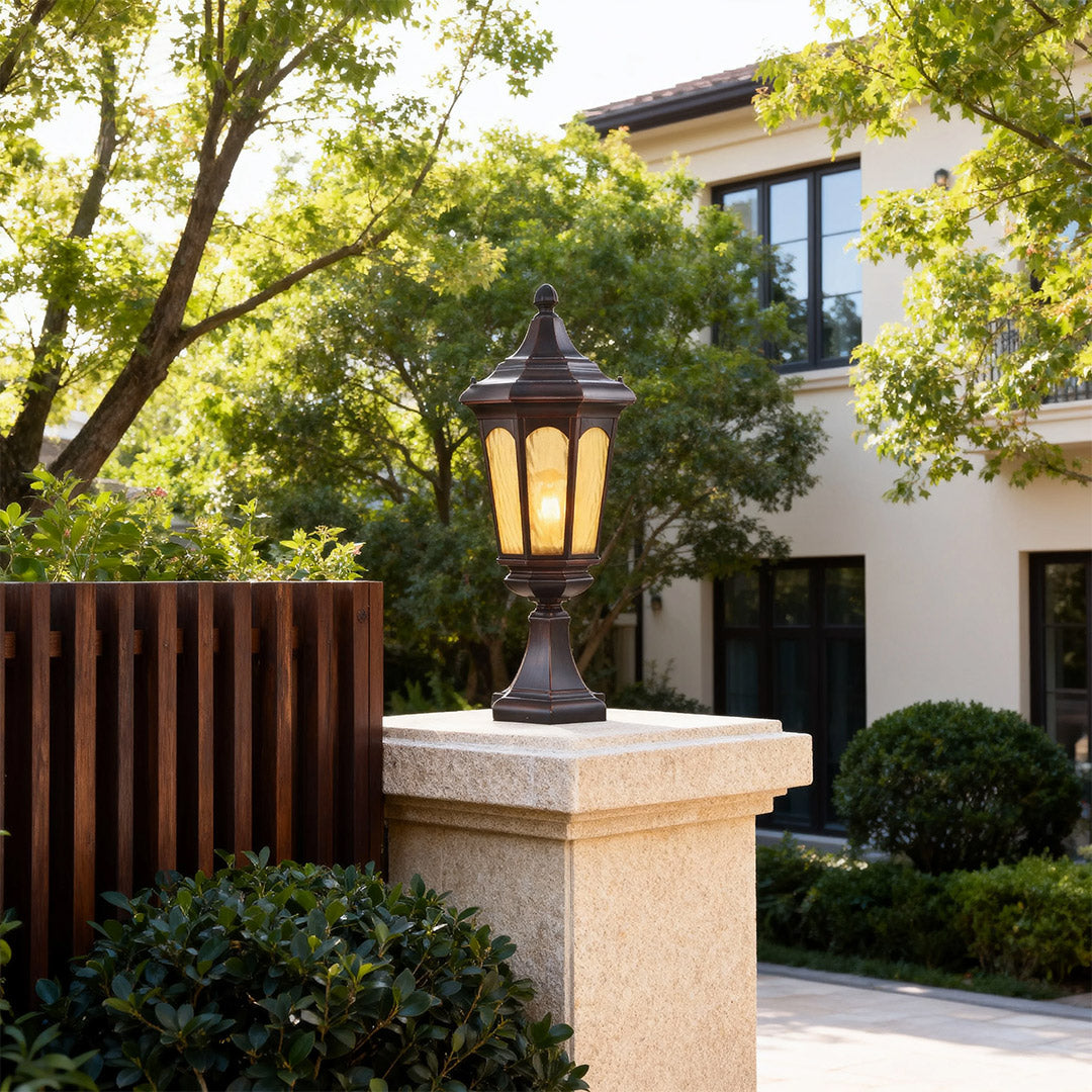WINTERBOURNE VINTAGE BRONZE OUTDOOR PATH LIGHT