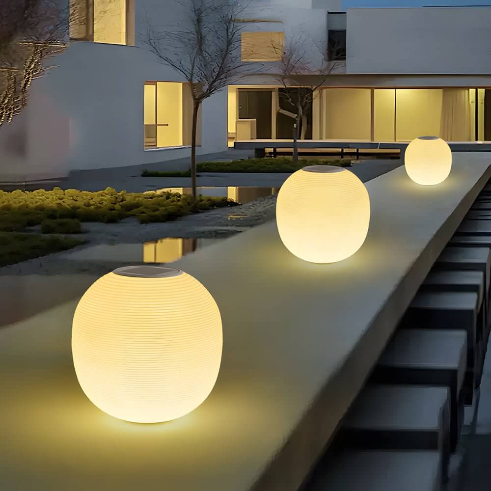 WINDSOR SOLAR SPIRAL POST LANTERN WITH TRIPLE HUE LED AND WEATHER-RESISTANT DESIGN