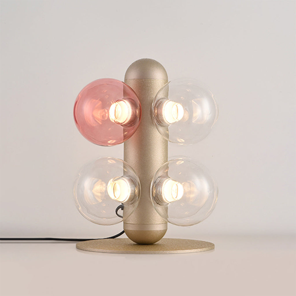 WINTERBOURNE ORBULAR GLASS TABLE LANTERN