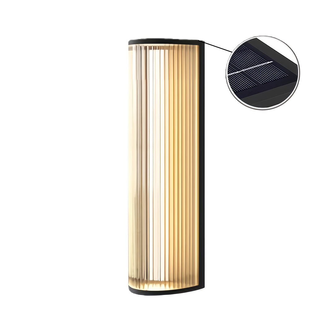 WINDSOR GARDEN VERTICAL LANTERN - Outdoor Waterproof Wall Fixture