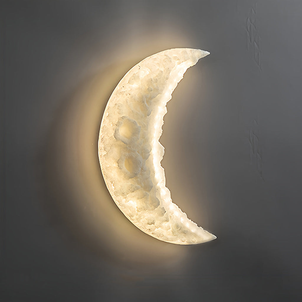 ASTRALIS RESIN CRESCENT WALL SCONCE