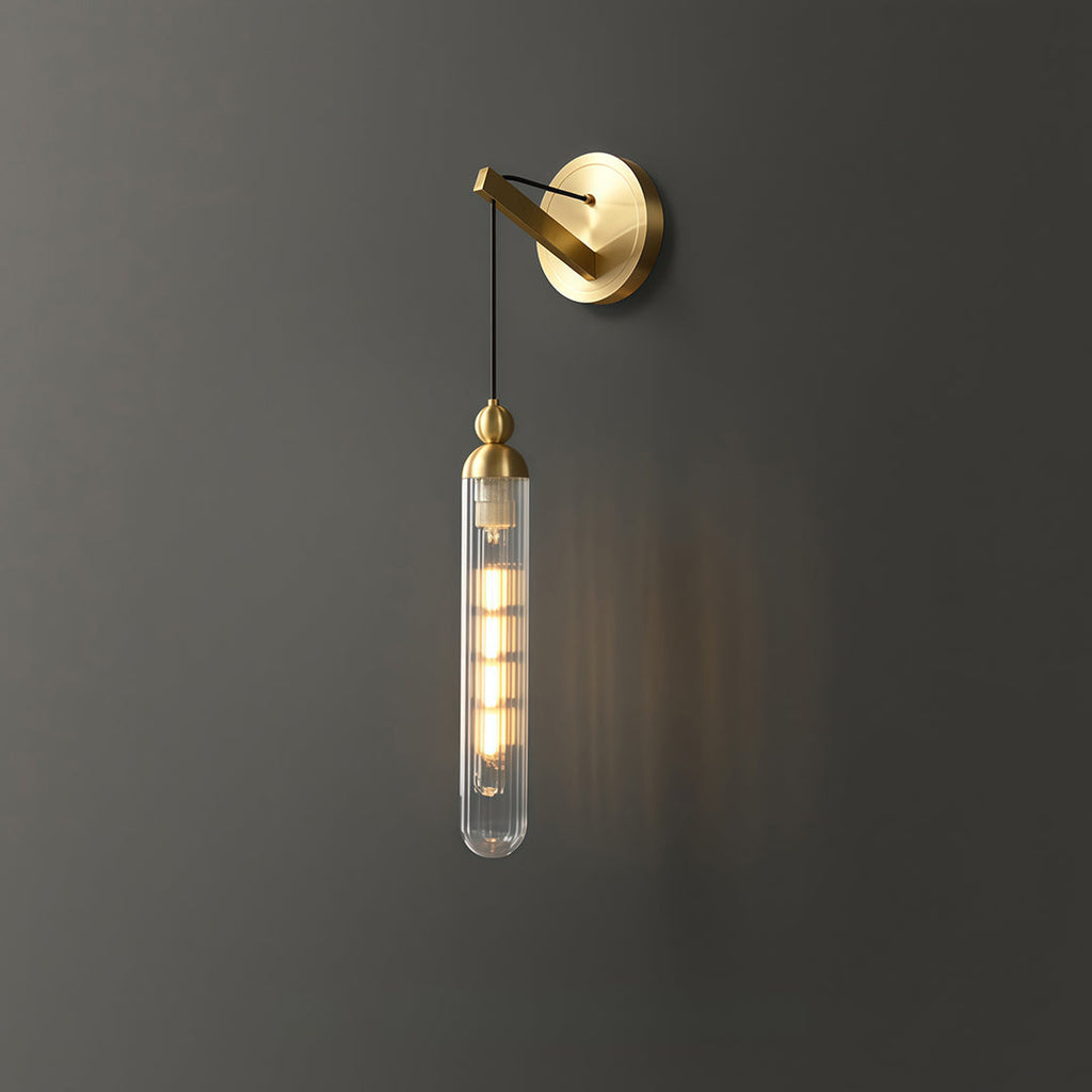 WINTHROP BRASS WALL HANGING LUMINAIRE