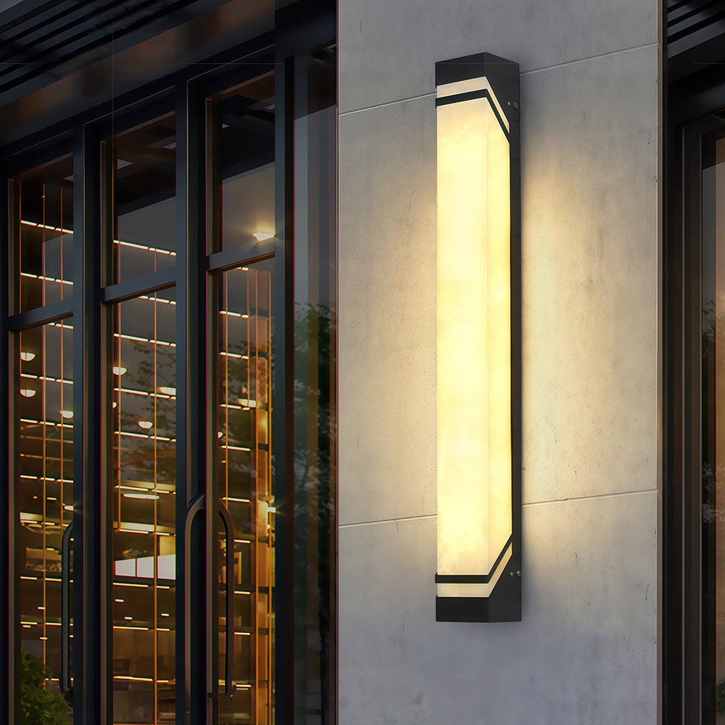 WINTERBOURNE RAINPROOF LINEAR OUTDOOR WALL LANTERN