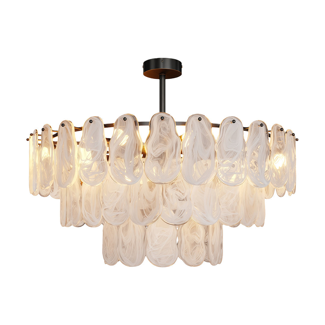BRAMBLETON COPPER & GLASS SUSPENDED LIGHTING