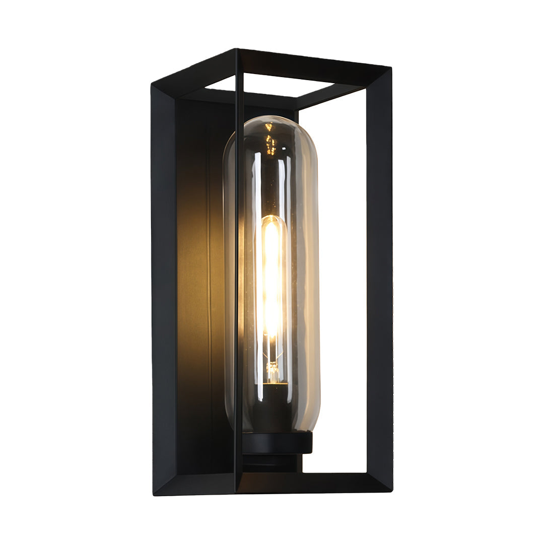RAVENSWORTH SQUARE OUTDOOR WALL LIGHTING, MODERN WATER-RESISTANT DESIGN