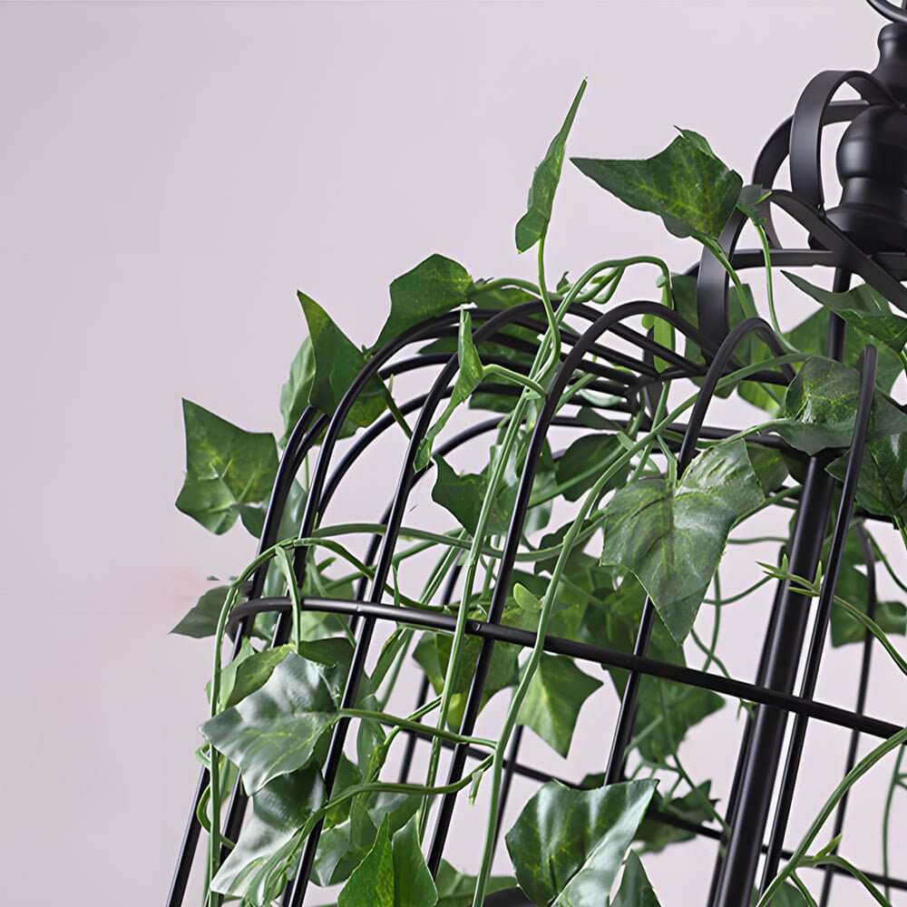 WOODLAND WHIMSY IRON VINE LIGHTING PENDANT