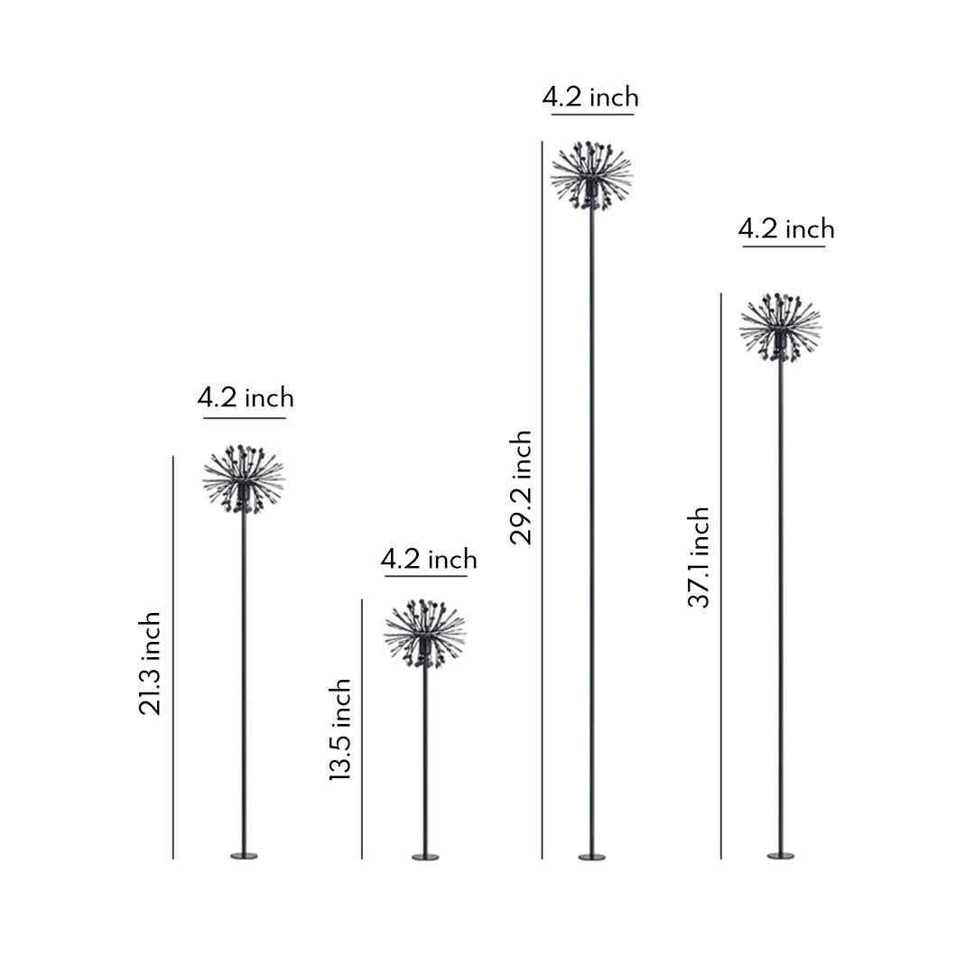 WINDSOR WILDFLOWER OUTDOOR ILLUMINATOR, WEATHERPROOF DANDY LIGHT