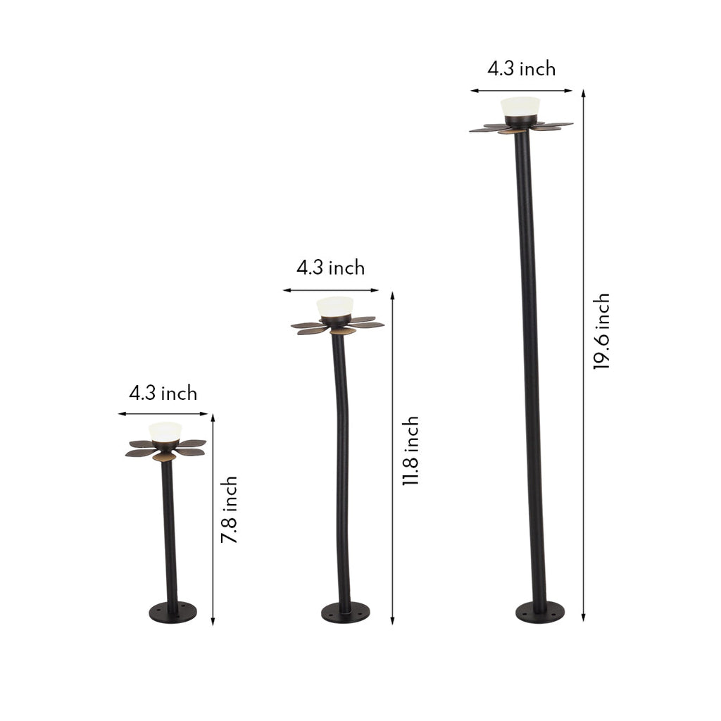 WINDSOR GARDEN PATH ILLUMINATORS - WEATHER-RESISTANT LED LIGHTING