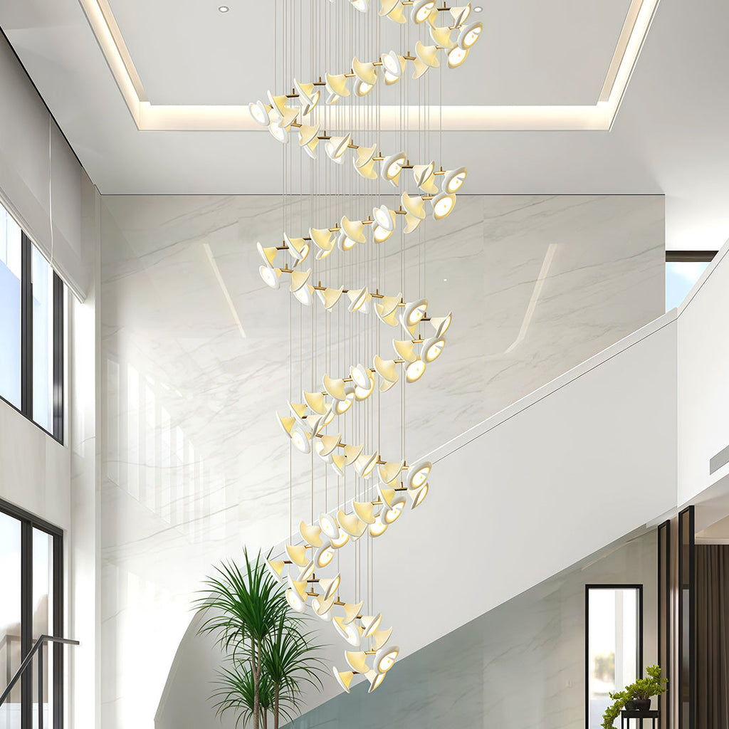 WINDSOR TULIP CERAMIC CEILING LANTERN