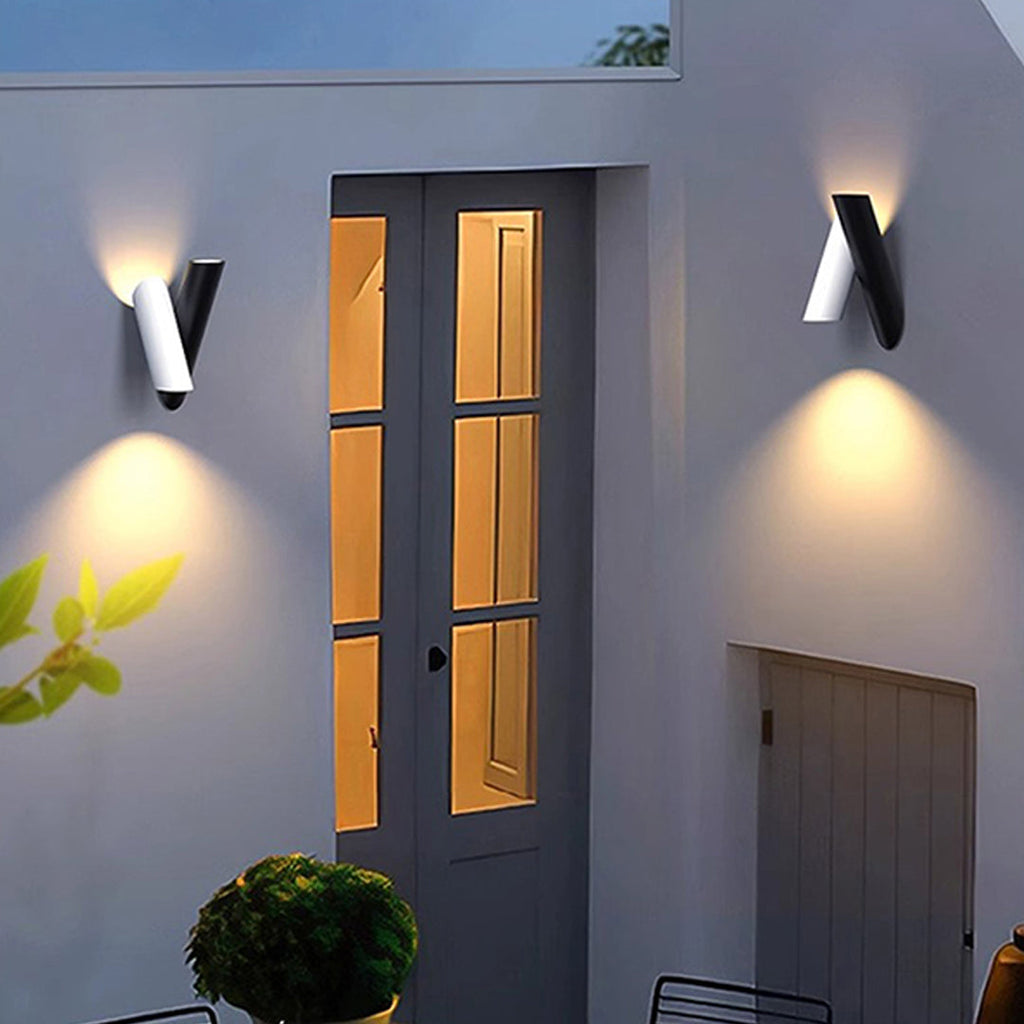 ALDERSON GEOMETRIC OUTDOOR WALL LANTERN