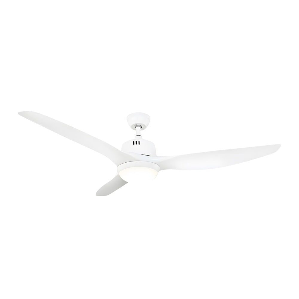 RAVENWOOD 52" TRIPLE-BLADE LED CEILING FAN WITH REMOTE CONTROL AND SIX ADJUSTABLE SPEEDS FOR LIVING SPACES