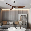 RAVENWOOD 52" TRIPLE-BLADE LED CEILING FAN WITH REMOTE CONTROL AND SIX ADJUSTABLE SPEEDS FOR LIVING SPACES