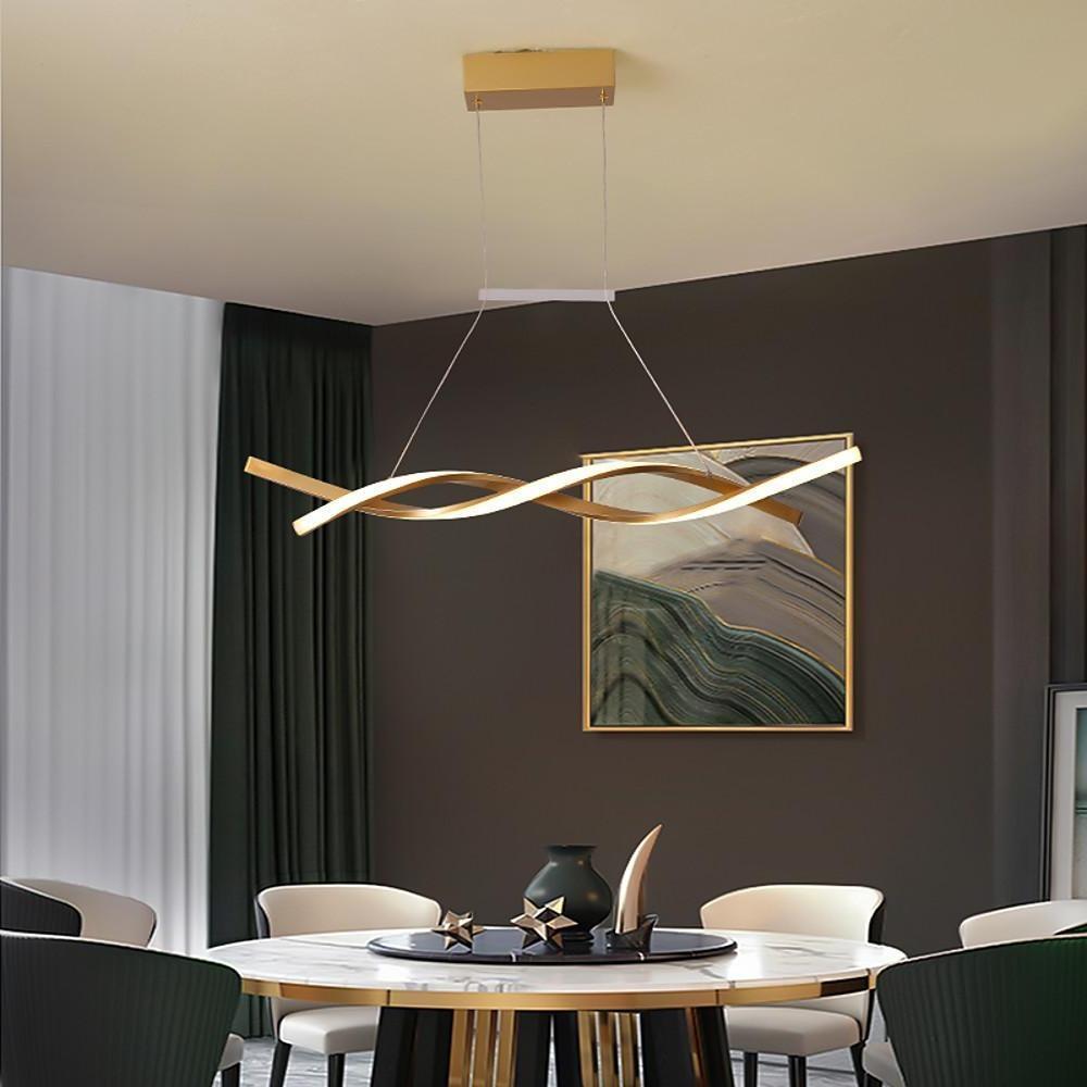 RIVINGTON TWISTED WAVE PENDANT LUMINAIRE