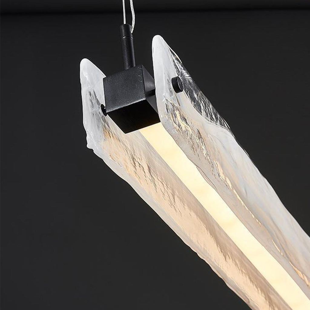 FENWICK CLEAR GLASS ISLAND PENDANT LAMP