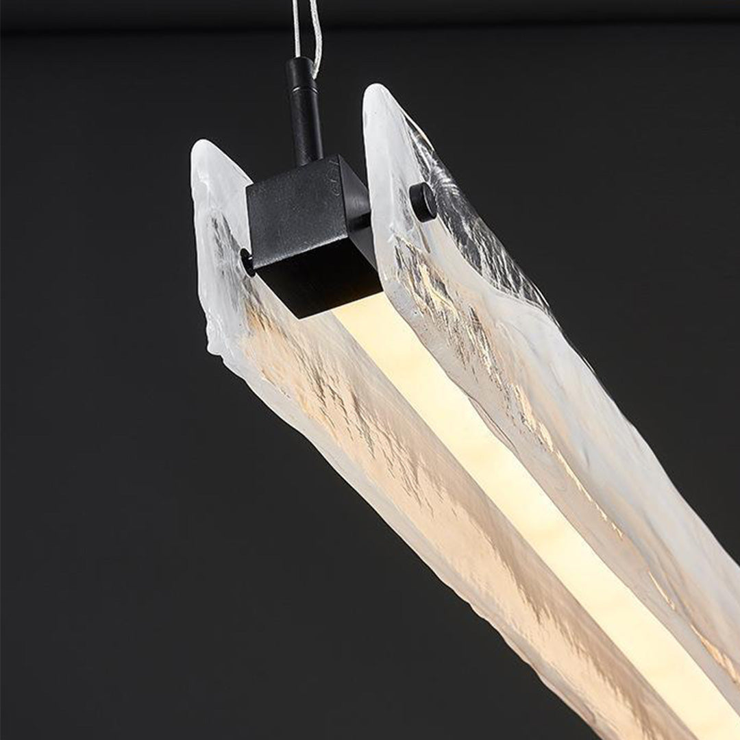 FENWICK CLEAR GLASS ISLAND PENDANT LAMP