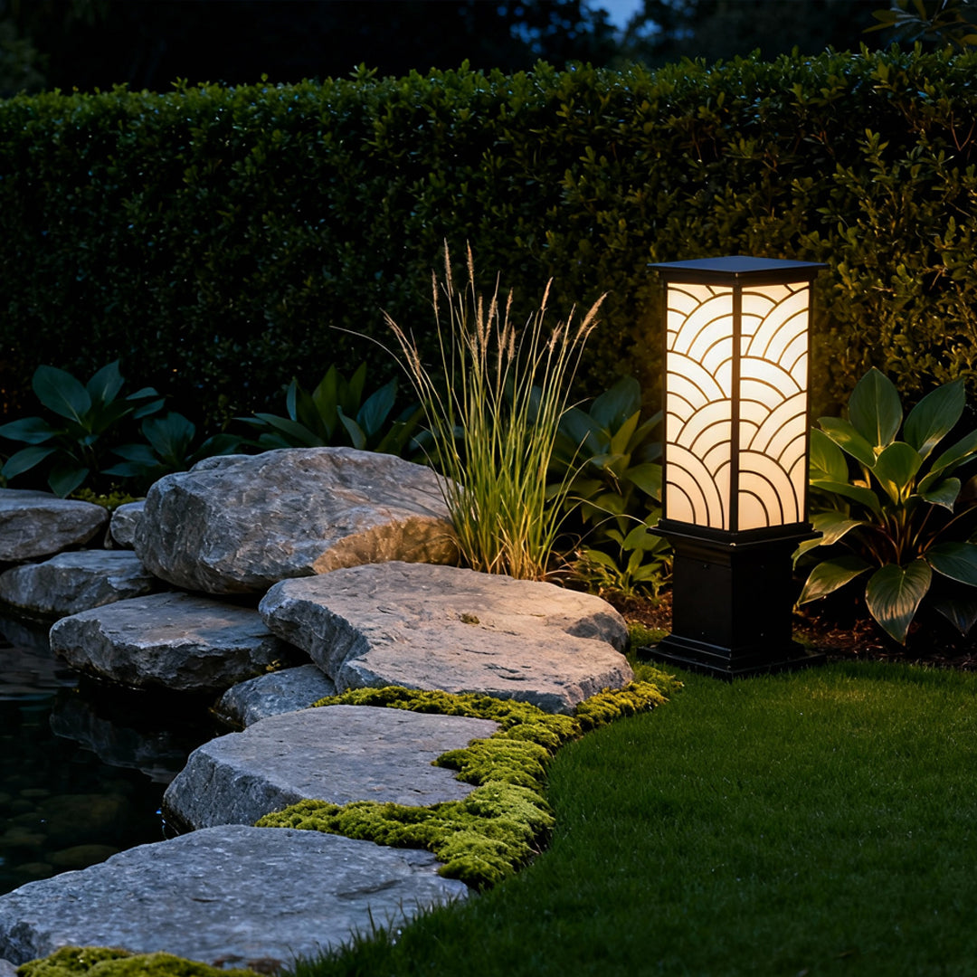 RAVENSCROFT WEATHERPROOF GARDEN PILLAR LIGHT