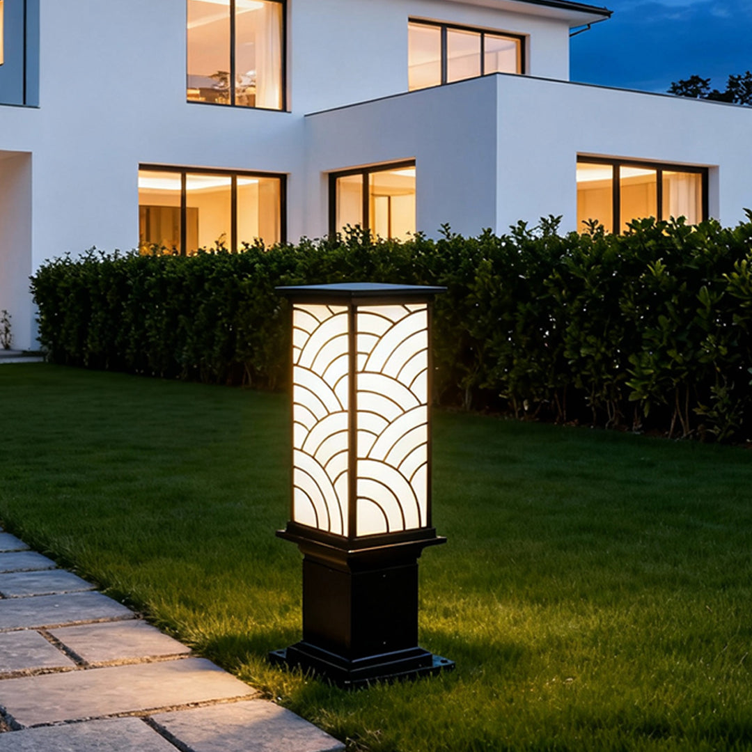 RAVENSCROFT WEATHERPROOF GARDEN PILLAR LIGHT